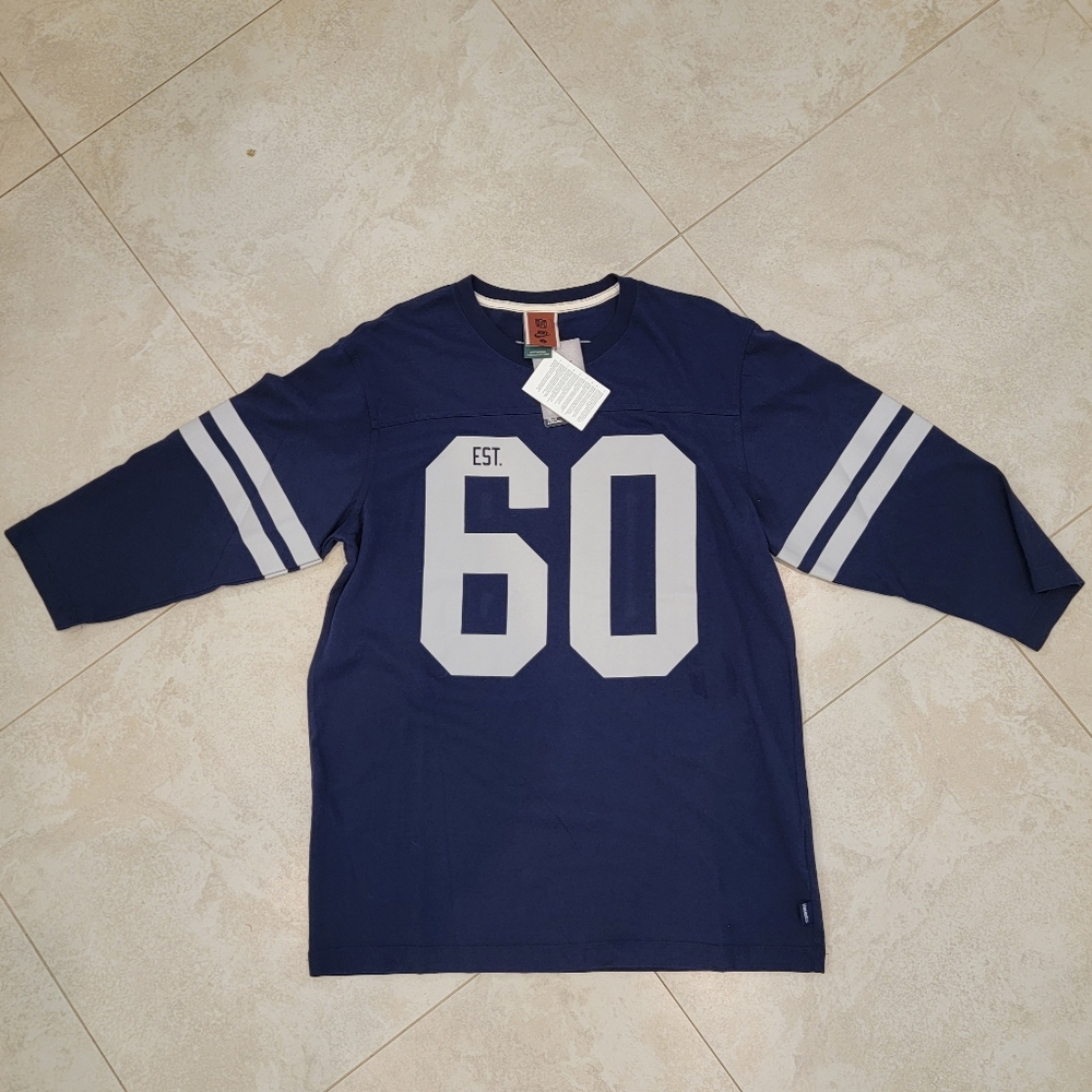 NWT Blue Nike Dallas Cowboys #60 Jersey, Men's Size L. 